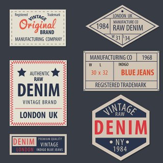 Clothing Accessories, Labels & Tags